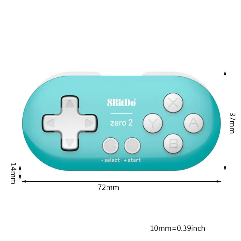 2022 Нов 8 bitdo Zero 2 Bluetooth Геймпад Гейм Контролер За Джойстик за Nintendo Switch Изображение 5