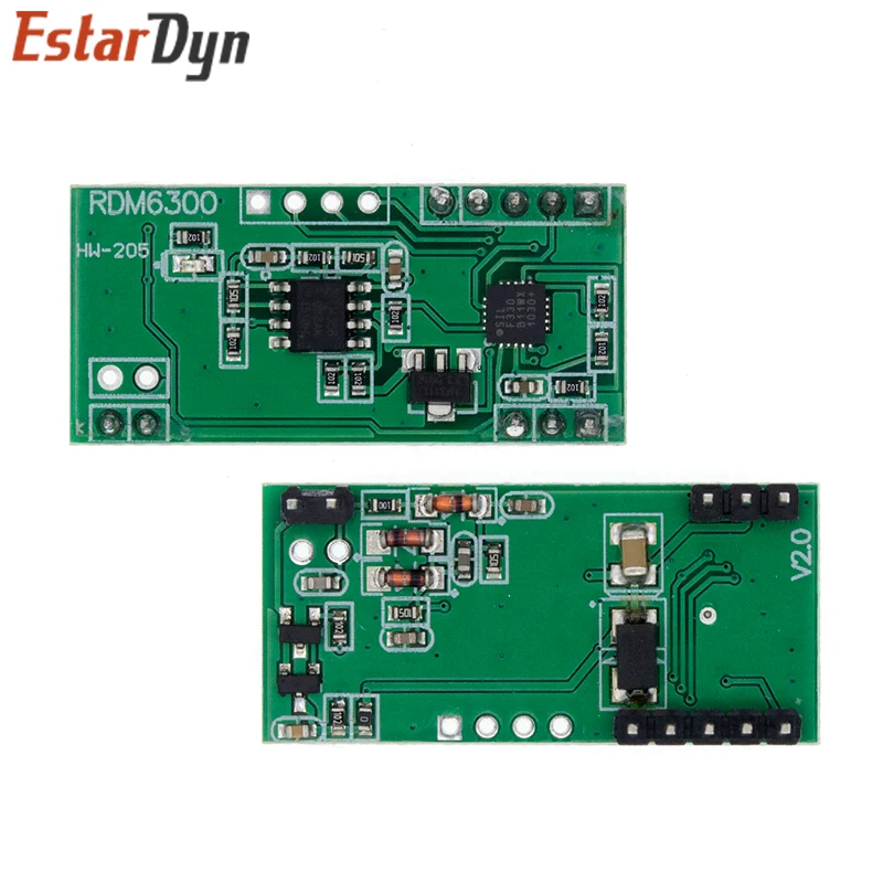 125 khz RFID Считывающий Модул RDM6300 UART Изходна Система за Контрол на Достъпа за Arduino най-Добрите цени Изображение 3