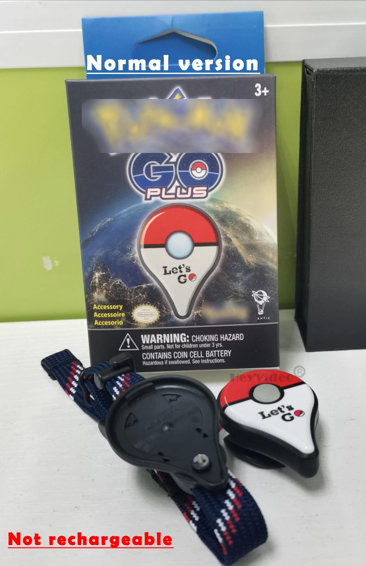 Гривна-гривни, за да се Pokemon Go Plus с автоматично изземване Поддръжка на Android и IOS Bluetooth-съвместими Автоматично Улавяне на Елфите детски Играчки Изображение 5