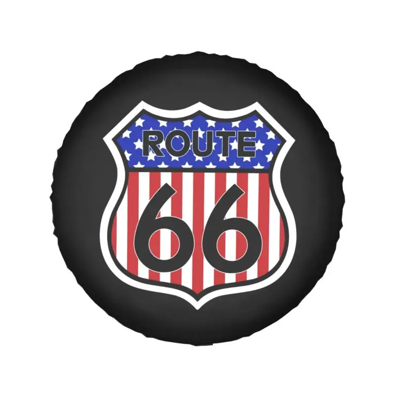 Route 66 САЩ Дубликат Гума за Prado Pajero Джип Пътен Знак, 4x4, 4WD Защита на Колелата на Ремаркето 14 