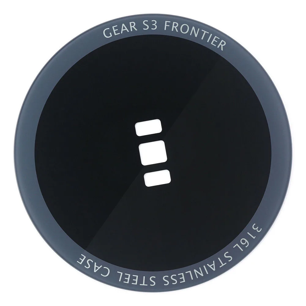 За Samsung Gear S3 Classic R770 R775 Frontier R760 R765 Стъкло За Часа На Капака На Отделението За Батерията Обектив Заден Корпус И Задната Капачка На Обектива + Лепило Изображение 1