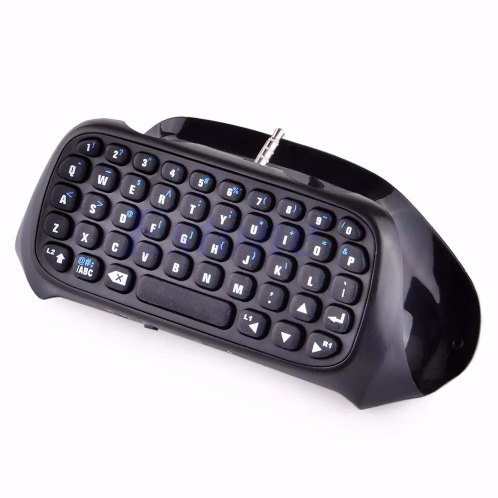 Новата Безжична Клавиатура Bluetooth Клавиатура Chatpad За Игрален контролер 4 PS4 PlayStation Изображение 0