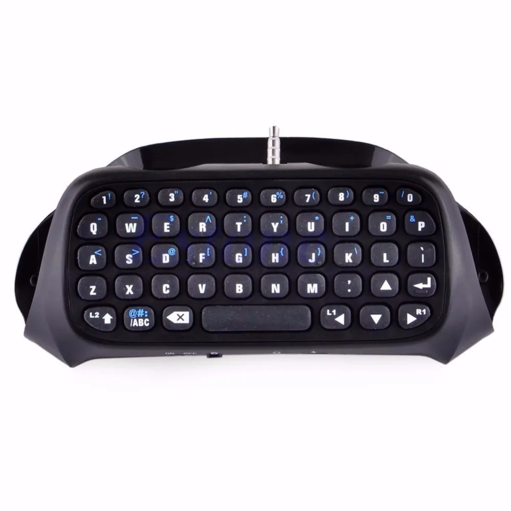 Новата Безжична Клавиатура Bluetooth Клавиатура Chatpad За Игрален контролер 4 PS4 PlayStation Изображение 2