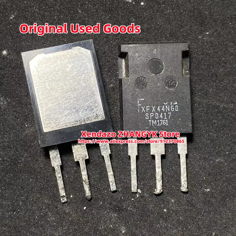 10 бр./лот (не е нова) IXFX44N60 44N60 44A 600 MOSFET T0-247 Оригинални употребявани стоки Изображение 2