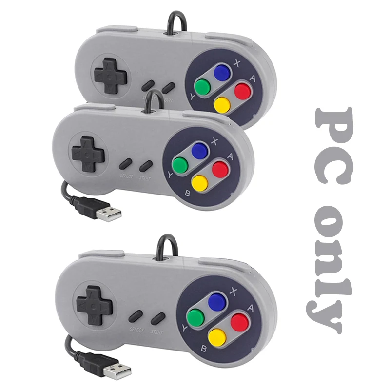 Игри Джойстик Геймпад Контролер за Nintendo SNES Външния Вид на Windows7/8/10/ Джойстик за управление на MAC USB Изображение 5
