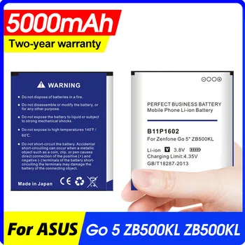 5000 mah B11P1602 Батерия за Asus Zenfone Go 5 