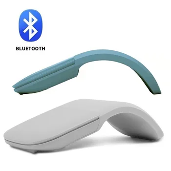 Bluetooth 4.0 / 5.0 Сгъваема Безжична Мишка Arc Touch Roller Компютърна Тиха Мишка, Ергономична Тънка Лазерна Мишка За Microsoft Surface