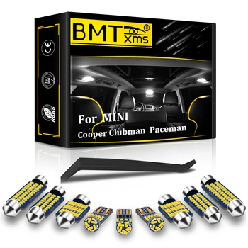BMTxms Вътрешно led Светлини За MINI Cooper R50 R53 R56 F55 F56 R59 Кабриолет R57 Paceman R61 Countryman R60 F60 Clubman R55 F54