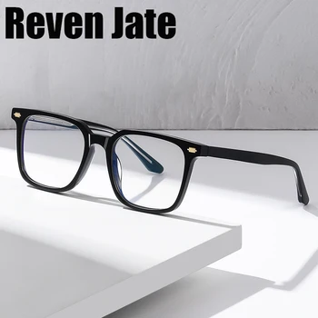 Reven Jate 8801 Оптична Ацетатная Рамки за Очила за Мъже или Жени Очила По Рецепта Очила с Пълна Рамки Рамки за Очила