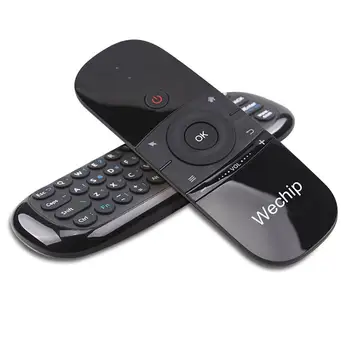 USB W1 безжична клавиатура и мишка гребен Ультратонкая 2,4 G Безжична Клавиатура Air Mouse Контролер за Лаптоп Smart TV box PC