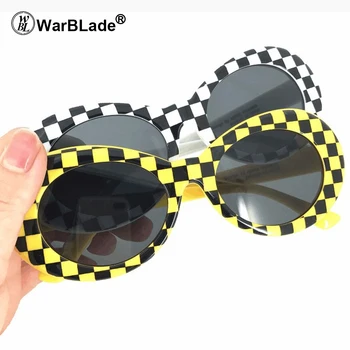 WarBLade Нови Модни Очила, Слънчеви Очила, Прозрачни Прозрачни Лещи Очила Реколта Овални Очила NIRVANE Модерен Класически Слънчеви Очила
