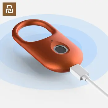 Youpin Smart Lock, Bluetooth Заключване с пръстов Отпечатък, Автоматично Заключване на вратите, Бесключевая Отключване, Защита от загуба на Устройства за Защита от кражба на Багаж с приложение Mi Home