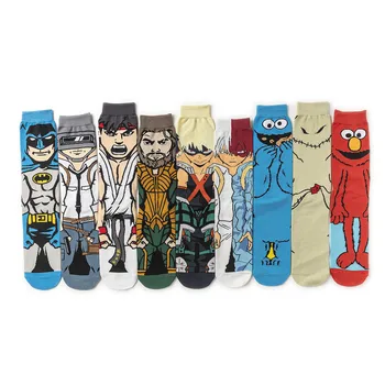 Аниме Моят Герой Академия Cosplay Супергерой Памук карикатура самоличността на чорапи-тръба тенденция чорапи комикси чорапи Вечер