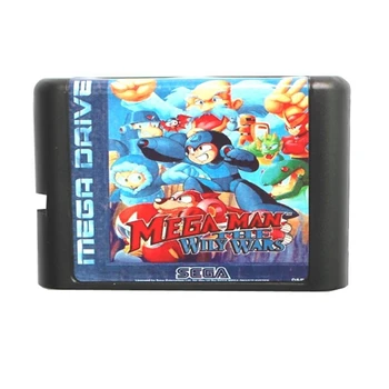 Детска карта на Sega MD - Mega Man The Хитър Wars за 16-битово игра касета Sega MD Megadrive Genesis system