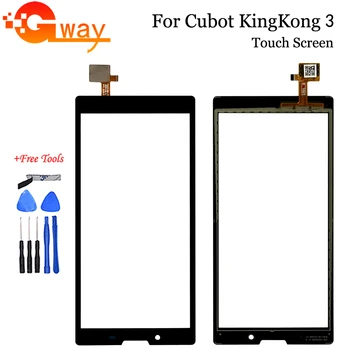 За Cubot King Kong 3 Сензорен Екран Стъкло Дигитайзер, Предно Стъкло резервни Части За KingKong3/King Kong3/KingKong 3 Тъчпад + Инструменти