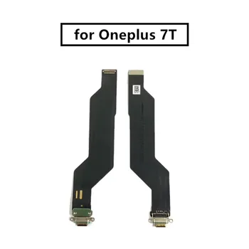 за Oneplus 7T USB Порт За Зареждане на Док Конектор Гъвкав Кабел, Резервни Части За Сглобяване ремонт на екрана на телефона резервни части
