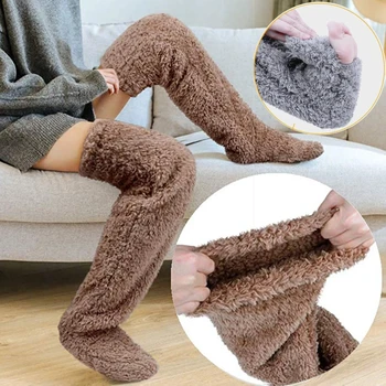 Зимни Топли Чорапи за Краката за Жени и Мъже, богат на функции Легло за Спане с едно Одеяло, Стари Студени Крака, Топли Чорапи за Сън, Затопляне на Краката