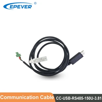 Кабел за връзка EPever CC-USB-RS485-150U-3.81 USB към RS485 за контролер на заряд на слънчеви батерии серия DuoRacer чрез софтуер за PC