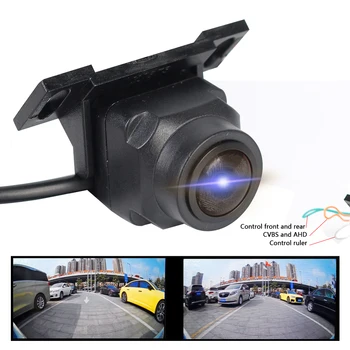 Камера за задно виждане 170 Широка AHD CCD с Висока Разделителна способност Автомобилна Камера Starlight Нощно Виждане 1280x1080P Обектив Рибешко Око