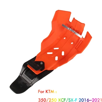 Мотоциклетът Укрепване Печка Защита на Двигателя на Защитно покритие на Шасито Укрепване Печка За KTM XCF SX-F350 250 2016-2021 Пит Байк Мотокрос