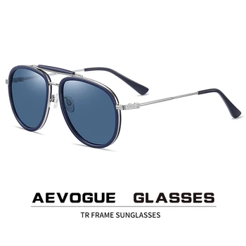 Нови Поляризирани Слънчеви очила, Европейски и американски Класически Мъжки и Дамски Модни слънчеви очила, Слънчеви очила-Авиатори AE0934