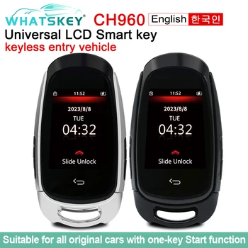 Универсален Промяна LCD Smart ключ За Лесно влизане в Колата За Audi, BMW, За да Benz/Toyota/Ford/VW/KIA Дистанционно автомобилен ключ и без ключ