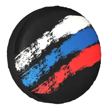 Флаг на Русия, Руската Гордост Резервна Гума Покрышка Калъф Чанта за Носене за Suzuki Mitsubish Автомобилни Аксесоари